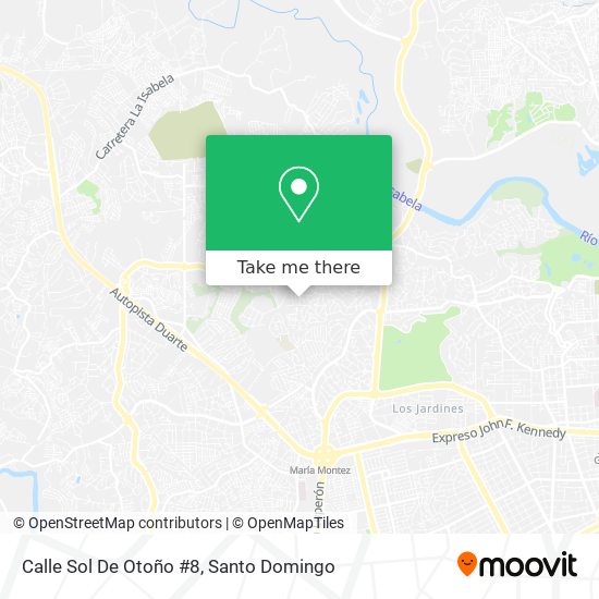 Calle Sol De Otoño #8 map