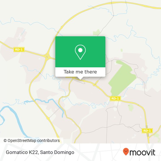 Gomatico K22 map