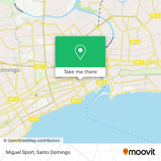 Miguel Sport map