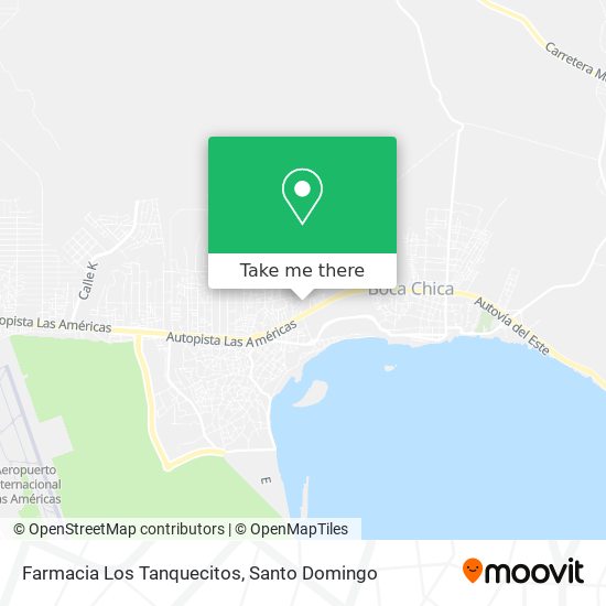 Mapa de Farmacia Los Tanquecitos