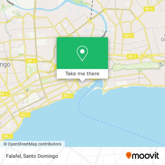Falafel map