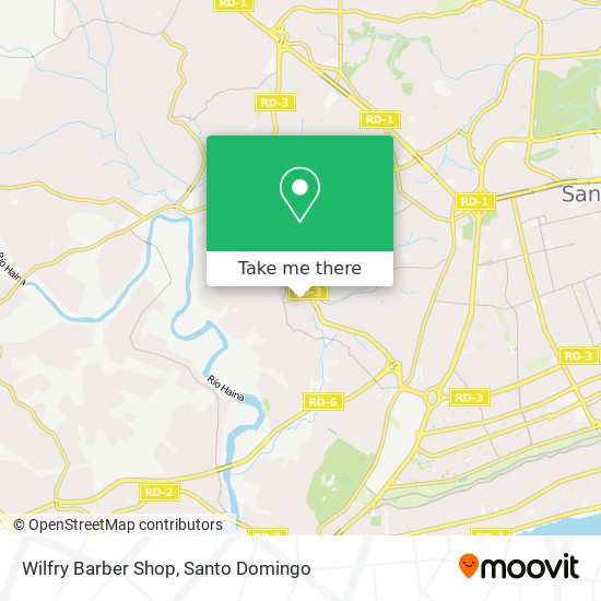Wilfry Barber Shop map