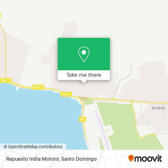 Repuesto India Motors map