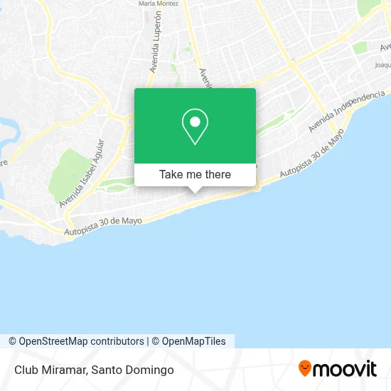 Mapa de Club Miramar