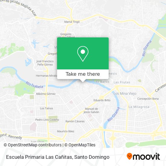 Escuela Primaria Las Cañitas map
