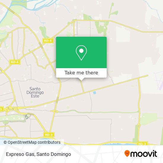 Expreso Gas map