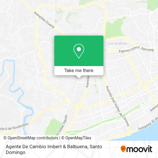 Agente De Cambio Imbert & Balbuena map