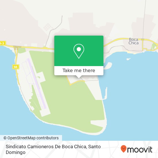 Sindicato Camioneros De Boca Chica map