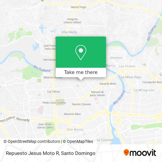 Repuesto Jesus Moto R map