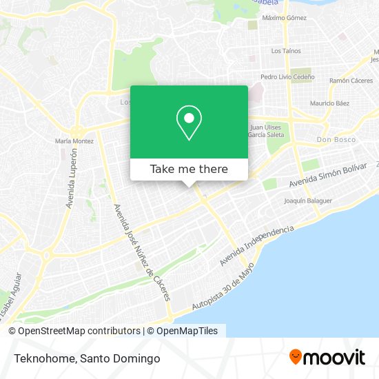 Teknohome map