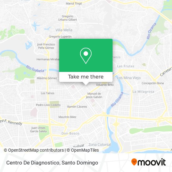 Centro De Diagnostico map