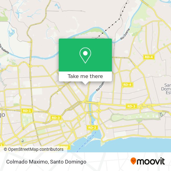 Colmado Maximo map
