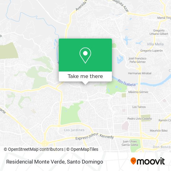 Residencial Monte Verde map