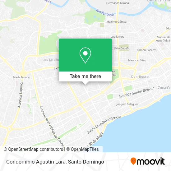 Mapa de Condominio Agustin Lara