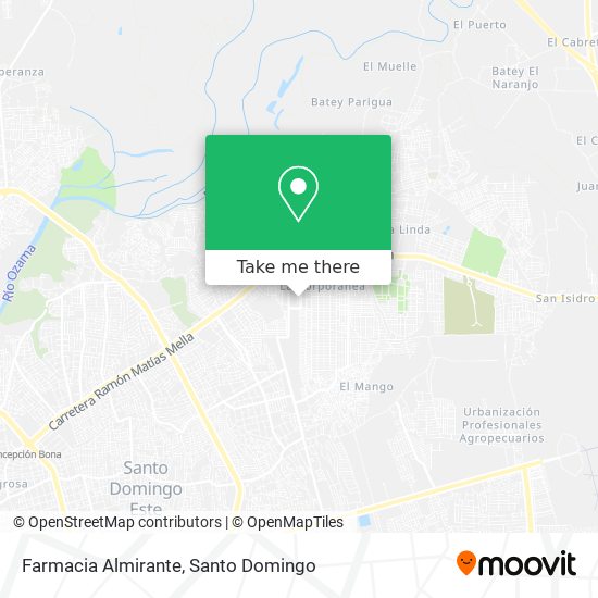 Mapa de Farmacia Almirante