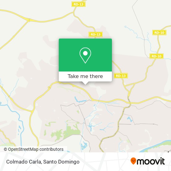 Colmado Carla map