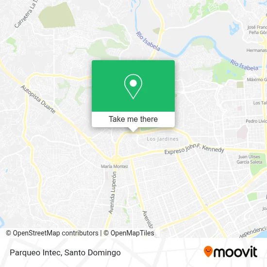 Parqueo Intec map