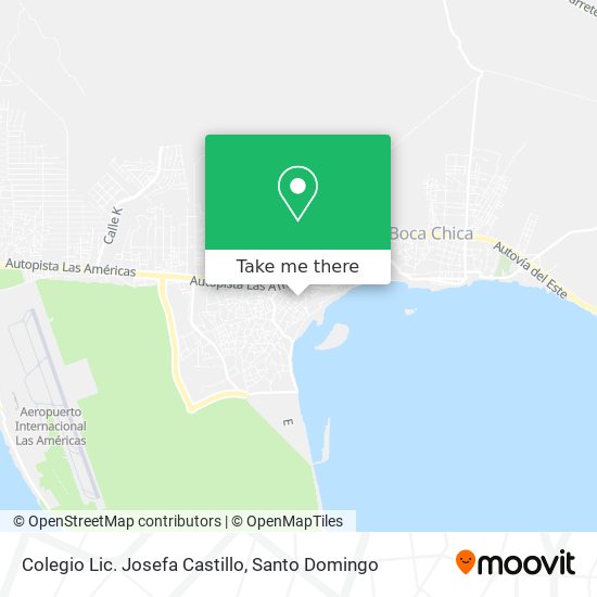 Colegio Lic. Josefa Castillo map