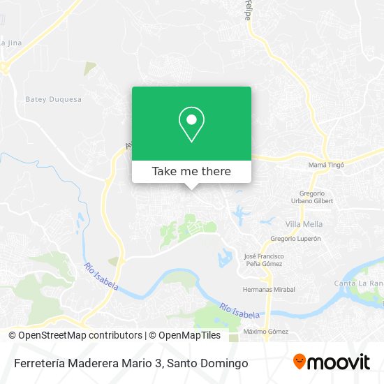 Ferretería Maderera Mario 3 map