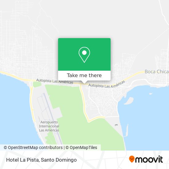 Mapa de Hotel La Pista