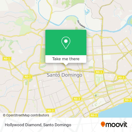 Hollywood Diamond map