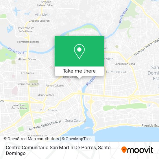 Centro Comunitario San Martin De Porres map