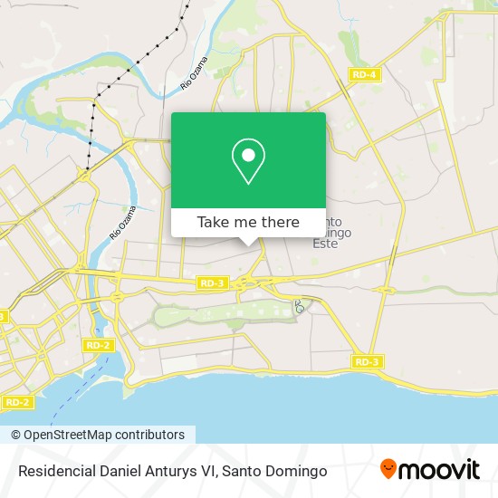 Residencial Daniel Anturys VI map