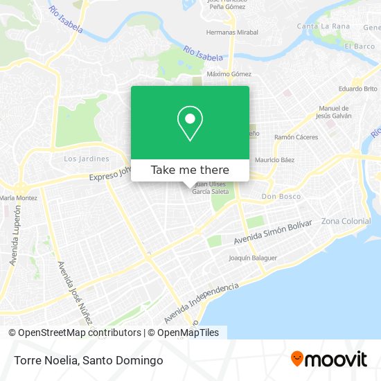 Torre Noelia map