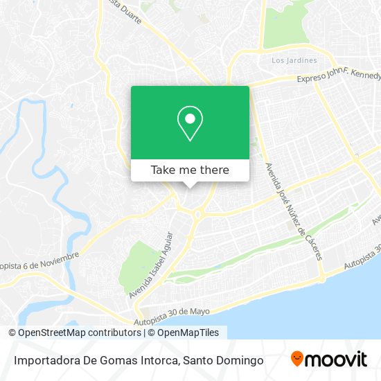 Importadora De Gomas Intorca map