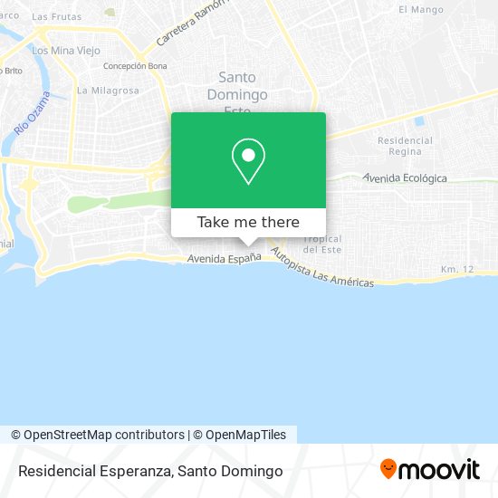 Residencial Esperanza map