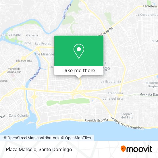 Plaza Marcelo map
