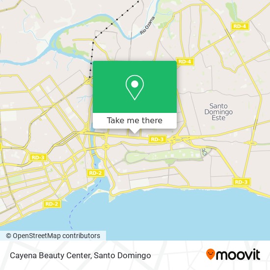 Cayena Beauty Center map