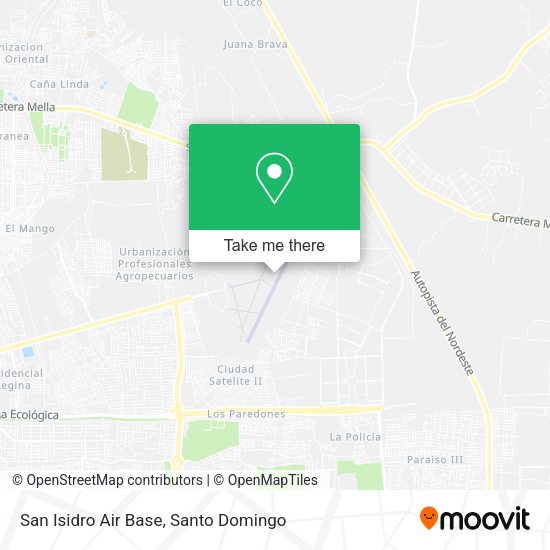 Mapa de San Isidro Air Base