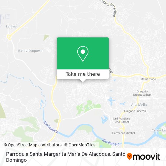 Parroquia Santa Margarita María De Alacoque map