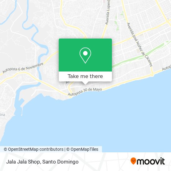 Jala Jala Shop map