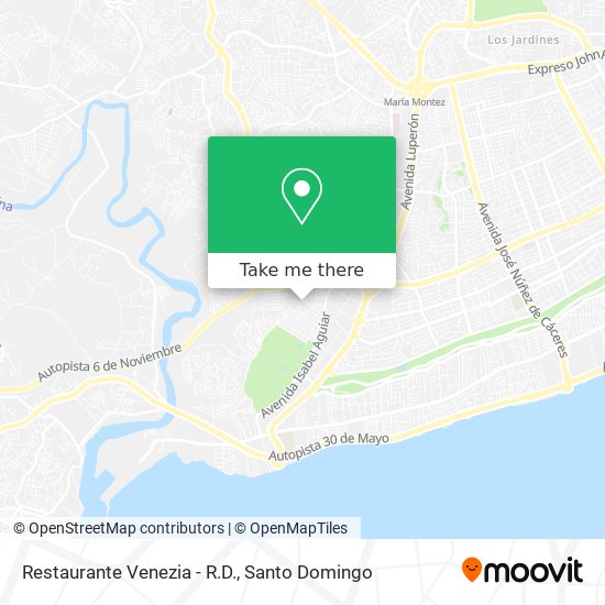 Restaurante Venezia - R.D. map