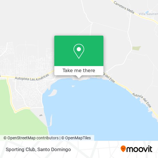 Sporting Club map