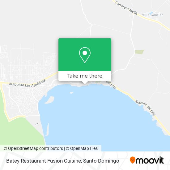 Batey Restaurant Fusion Cuisine map