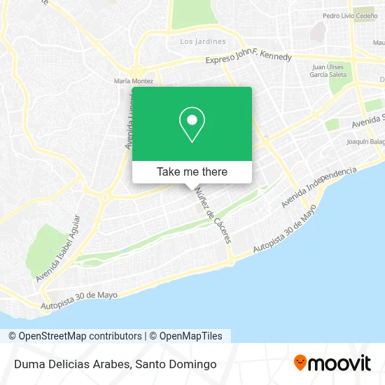 Duma Delicias Arabes map