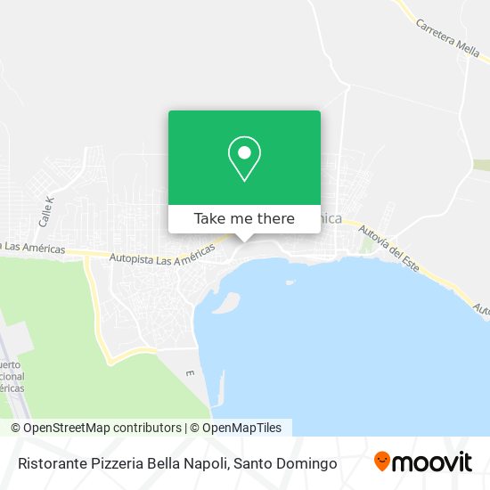 Mapa de Ristorante Pizzeria Bella Napoli