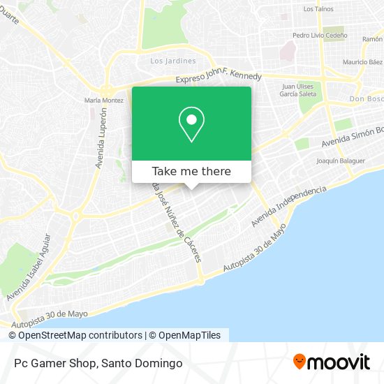 Mapa de Pc Gamer Shop