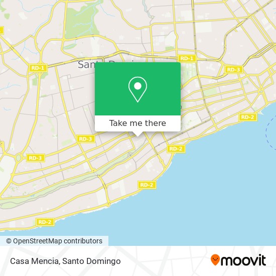 Casa Mencia map