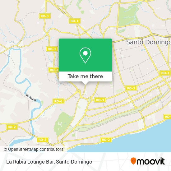 La Rubia Lounge Bar map