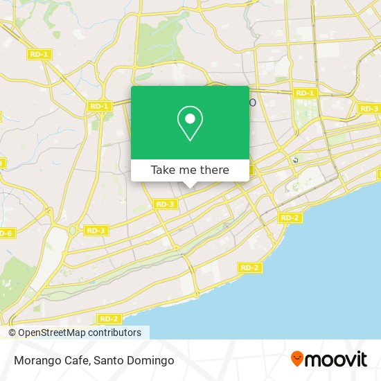Morango Cafe map