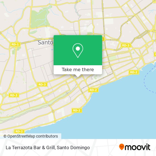 La Terrazota Bar & Grill map