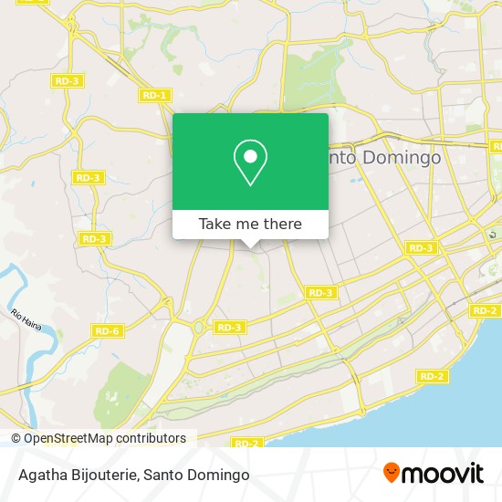 Agatha Bijouterie map