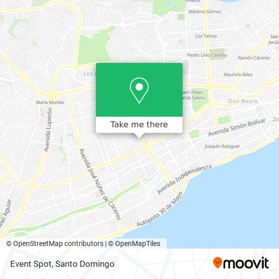 Event Spot map