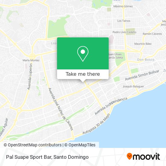 Pal Suape Sport Bar map