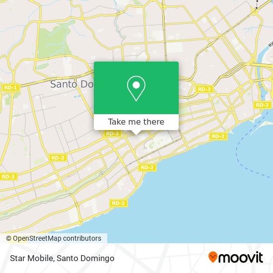 Star Mobile map