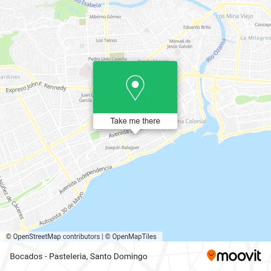 Mapa de Bocados - Pasteleria